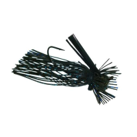 Jewel Football Jig 3/8 Black/Blue Flash 2pk