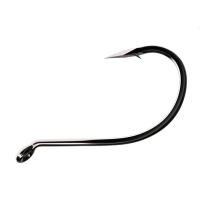 EA TroKar Drop Shot Hook Size 2  Black Chrome 7pk