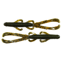 Googan Trench Hawg 4.65'' Green Pumpkin 9pk