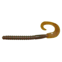 Berkley PB Power Worm 7'' Motor Oil Red Fleck 13pk