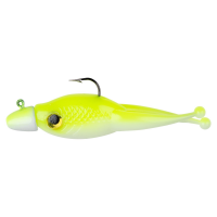 Mr Crappie Scizzor Shad 1/8 Refrigerator White