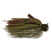 Strike King TG Football Jig 3/8oz Green Pumpkin Craw