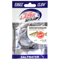 EA Lazer Octopus Hook Rig 7/0 Platinum Black