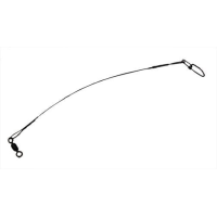 Berkley Wire Leader 18'' 45 lb 3pk Black