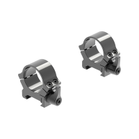 Leupold QRW2 Gloss Rifle Scope Rings 1" Low Black