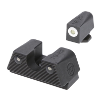 Truglo Tritium Night Sights Low Set Green with White Front Green Rear for Glock