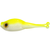 Mr Crappie Scizzor Shad Body Refrigerator White 10pk