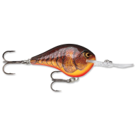 Rapala Dives-To 8 Crankbait 2" 3/8 oz Dark Brown Crawdad