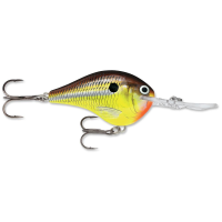 Rapala Dives-To 8 Crankbait 2" 3/8 oz Hot Mustard
