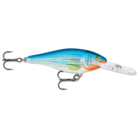 Rapala Shad Rap 06 Crankbait 2-1/2" 1/4 oz Holo Blue Shiner
