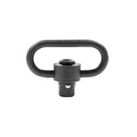 Grovtec Push Button Swivel Single Pack 1.5" Black