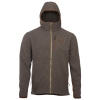 Make Ready Full Zip Hooded Fleece Ash Green  L