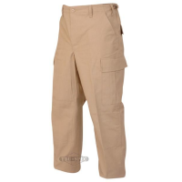 KHAKI BDU PANT 100 COT RIPST XSM