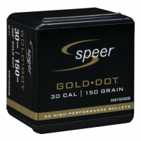 Speer Gold Dot Component Rifle Bullets .308 cal .308" 150 gr GOLD DOT SP 50/Box