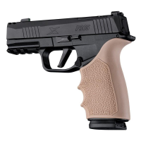 Hogue HandAll Beavertail Handgun Grip Sleeve for Sig Sauer P365 XMacro FDE