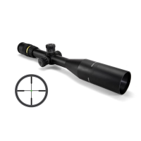 Trijicon AccuPoint Rifle Scope - 5-20x50mm Standard Duplex Crosshair w/Green Dot Reticle 19.1-5.1' FOV 4.1-3.8" ER Matte
