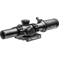 Truglo OMNIA4 Tactical Scope - 1-6x24mm 30mm Illum All Purpose Tactical Reticle (A.P.T.R.) Black Matte