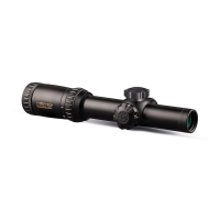 Konus KONUSPRO M-30 Riflescope - 1x-6x24mm Illuminated Circle-Dot Reticle Black Matte