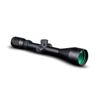 KonusPro Rifle Scope - 3-9x50mm Dual illum 30/30 Engraved Reticle Matte Black