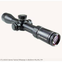 Crimson Trace 5-Series Tactical Riflescope 3-18x50mm MIL/MIL FFP w/MR1-MIL Illum Reticle
