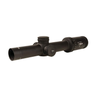 Trijicon Credo HX 1-6x24 (FFP) 30mm Rifle Scope w/Red MOA Segment Circle Low Capped Adjusters