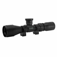 BSA Sweet .22 AO Compact Rifle Scope 2-7x32mm 1" SFP 30/30 Black with Dovetail Rings Blister
