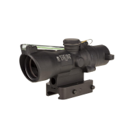 Trijicon Compact ACOG 3x24 Rifle Scope Green Horseshoe/Dot .223/55gr. Illuminated Black w/ Mount