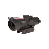 Trijicon Compact ACOG 3x24 Rifle Scope Low Height Red Crosshair .223/55gr. Illuminated Black