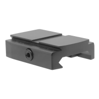 Holosun 509 Adapter for Picatinny Low Black