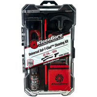 KleenBore Universal SAF-T-CLAD Cleaning Kit .22 Cal. - 12 ga Handgun Rifle Shotgun