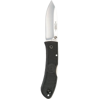 Ka-Bar Dozier Hunter Folding Knife 3" Drop Point Blade Black