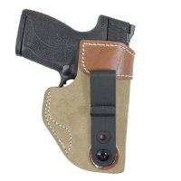 DeSantis Sof-Tuck Holster for Walther PPK Natural Suede RH