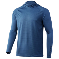 Huk A1A Performance Hoodie Titanium Blue S