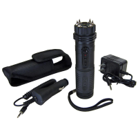 Fox Labs Zaplight Extreme 1 Million Volt Stun Gun / Flashlight with Wall Charger