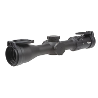 Sig Sauer Whiskey 4 Low Profile Rifle Scope 3-12x44 30mm SFP Hellfire Quadplex Illum Capped 0.25 MOA - Black