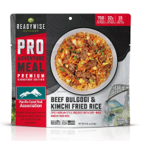 ReadyWise Outdoor Pro Meal Beef Bulgogi and Kimchi Fried Rice Single Pouch