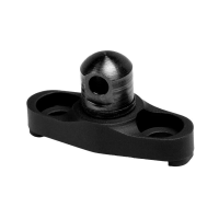 Grovtec Flanged Stud Mount MLOK Black