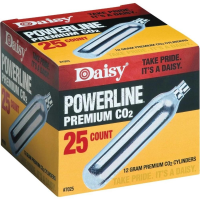 Daisy Powerline Co2 Cylinders 25/ct Boxed