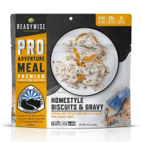 ReadyWise Outdoor ProMeal Homestyle Biscuits & Gravy w/Sausage Single Pouch