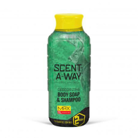 Scent-A-Way MAX Liquid Body Soap & Shampoo 12 oz Bottle