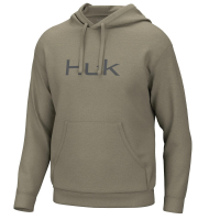 Huk Huk'd Up Logo Long Sleeve Hoodie Overland Trek L