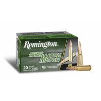 Remington Premier Match Berger Rifle Ammunition 6.5 Grendel 130gr OTM 2400 fps 20/ct