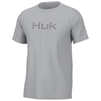 Huk Logo Short Sleeve Shirt Harbor Mist S