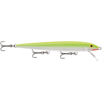 Rapala Original Floating Lure 18 Crankbait 7" 11/16 oz Silver Fluorescent Chartreuse
