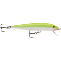 Rapala Original Floating Lure 09 Crankbait 3.5" 3/16 oz Silver Fluorescent Chartreuse