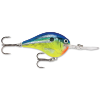 Rapala Dives To 4 Crankbait 2" 5/16 oz Parrot