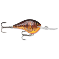 Rapala Dives To 16 Crankbait 2-3/4" 3/4 oz Dark Brown Crawdad