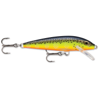 Rapala Original Floating Lure 07 Crankbait 2-3/4" 1/8 oz Hot Steel