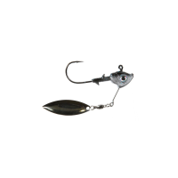 SHL Stand-Up Fish Head Spin 3/8 oz - Smokin Shad