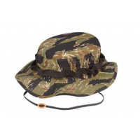 Tru-Spec Military Boonie Hat - 100% Cotton Rip-Stop Original Vietnam Tiger Stripe Medium